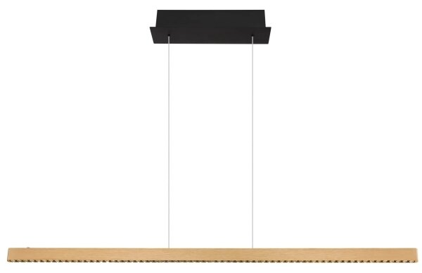 Globo 17013HG - Lampă suspendată pe cablu DENTSY, LED dimabil prin atingere, 43W/230V, 4000K, alamă