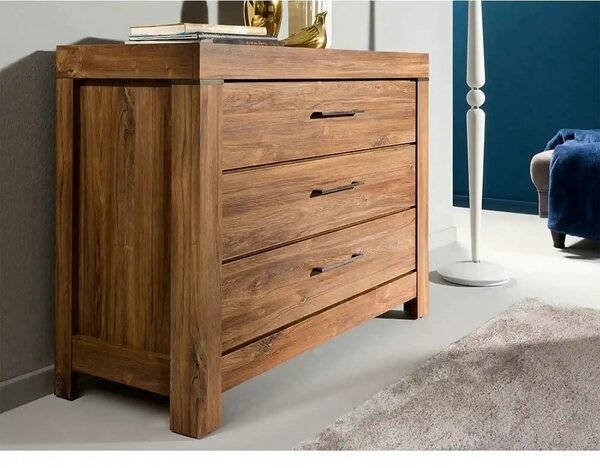 Comoda GENT, stejar stirling, PAL laminat, 115x45x85 cm