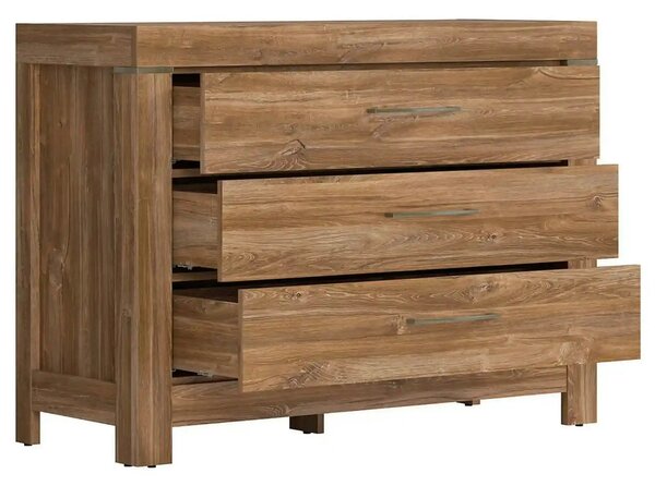 Comoda GENT, stejar stirling, PAL laminat, 115x45x85 cm