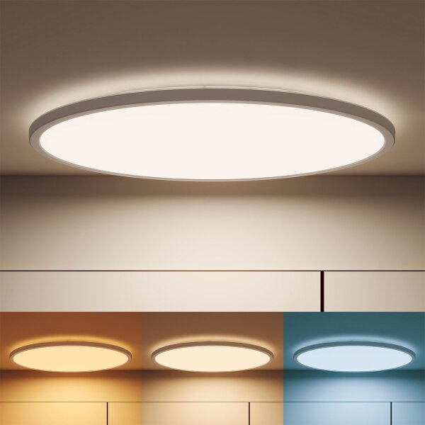 Philips-LED Plafonieră reglabilă SUPERSLIM LED/32W/230V 2700-6500K Wi-Fi