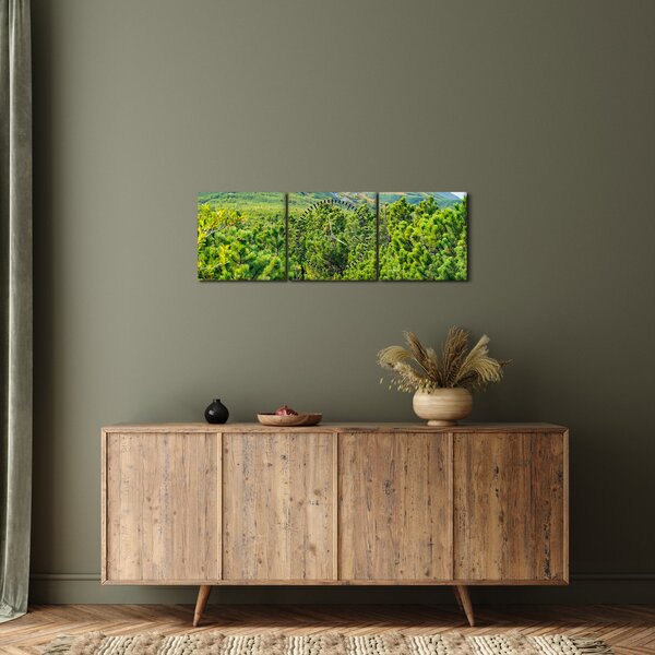 Tablou - Babi Hora, Polonia (cu ceas) (90x30 cm)