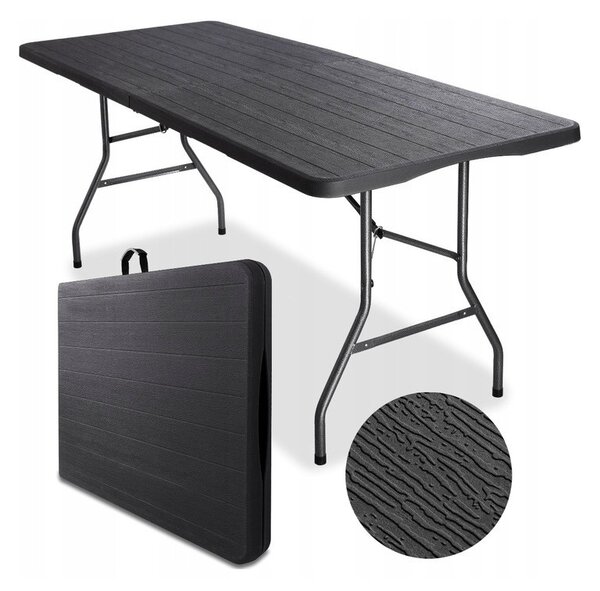 Masa de catering CATERON 70x180 cm, maro