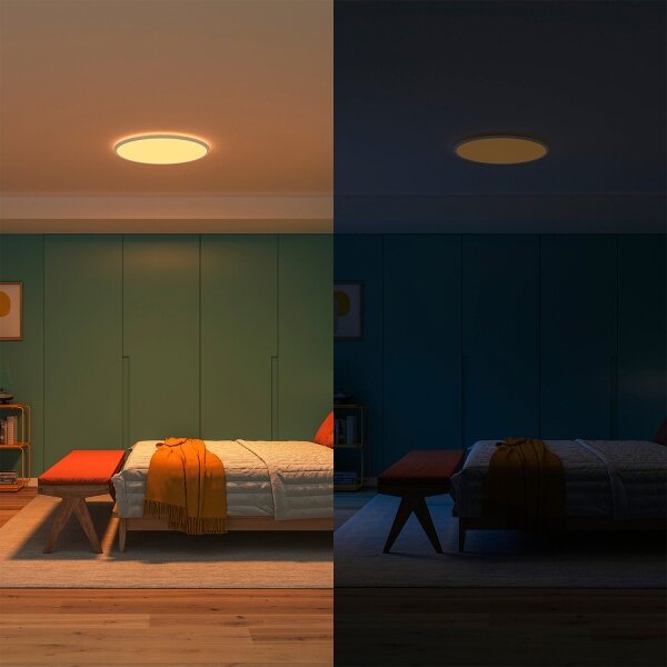 Philips-LED Plafonieră reglabilă SUPERSLIM LED/32W/230V 2700-6500K Wi-Fi