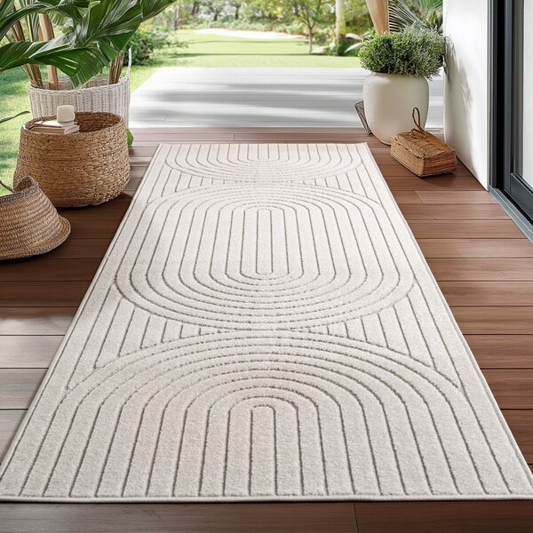 Covor traversa Nova V1 Crem, 80 x 150 cm