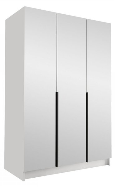 Dulap de haine Merpata III (Negru) (cu oglindă). 1105790
