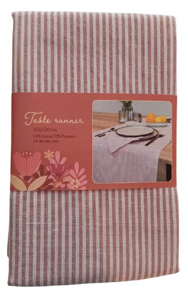 Fata de masa decorativa SHIMORA 45x150 cm - mai multe culori Culoare: Verde