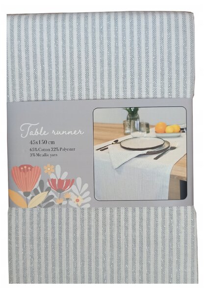 Fata de masa decorativa SHIMORA 45x150 cm - mai multe culori Culoare: Verde
