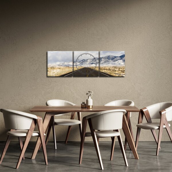 Tablou - Great Basin, Nevada, USA (cu ceas) (90x30 cm)