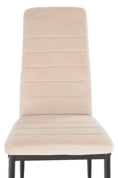 Scaun de sufragerie Antigone NEW (bej + negru). 1028854