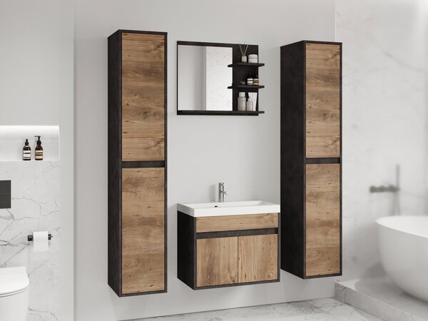 Z0ND0 Mobilier baie Garmana XL (matera + breslau castan) . 1103912