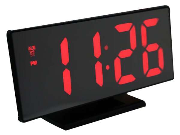 Ceas digital led mirror clock cu afisaj ROSU DS-3618L