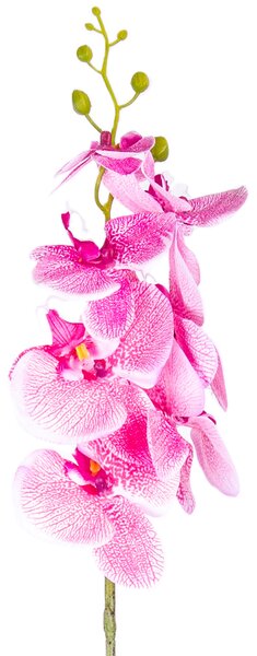 Orhidee artificială roz închis, 86 cm