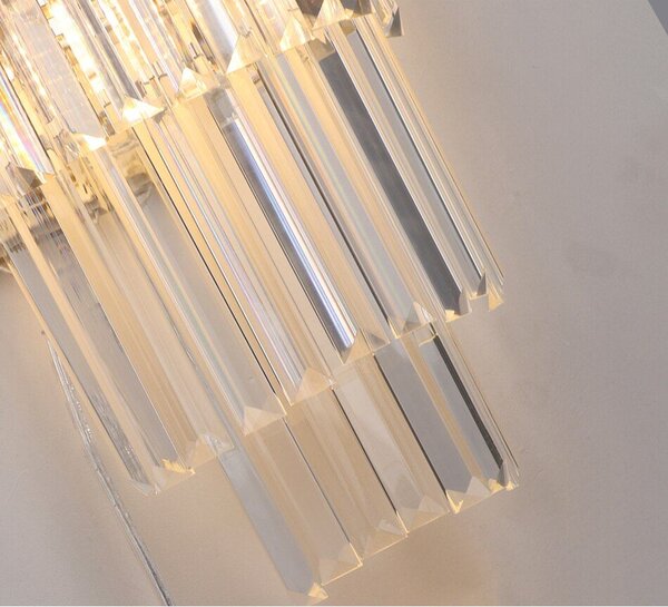 Lampă de cristal de perete aurie 312357