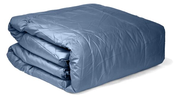 Pilota Premium cu Pene de Rata 200 200 - Caldura Naturala si Confort Absolut Albastru