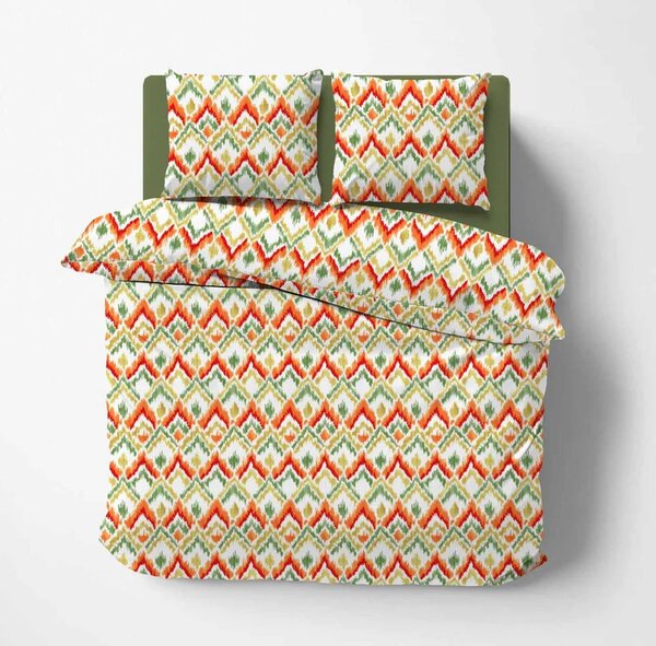 Set Lenjerie de Pat 100% Bumbac - 220 240 cm (4 Piese) - Confort Premium