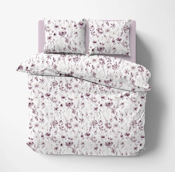 Set Lenjerie de Pat 100% Bumbac - 220 240 cm (4 Piese) - Confort Premium