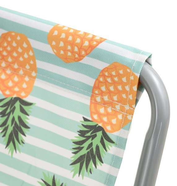 Sezlong de plaja pliabil SAND PINEAPPLE, colorat
