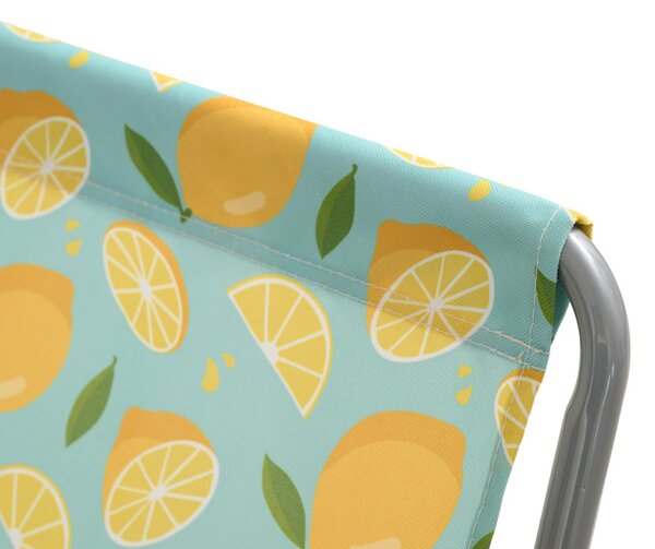 Sezlong de plaja pliabil SAND LEMON, colorat