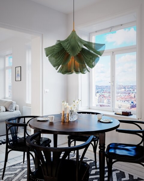 ByRydens 4202590-2501 - Lustră pe cablu JULIETTE, 1xE27/8W/230V, verde