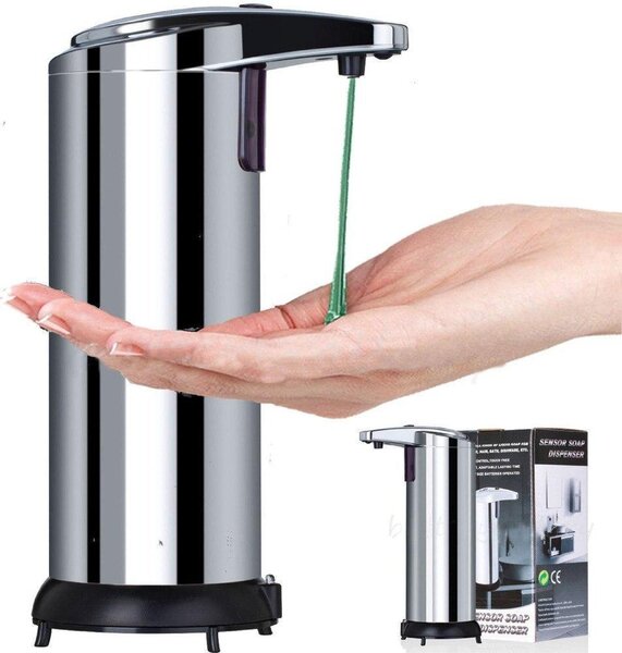 Dozator de sapun + Dozator pasta de dinti cu suport de periute