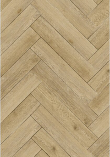 Mexen Charter Oak probă panouri din vinil Herringbone SPC 6,5 mm, suport 1,5 mm, 4 V-Fuga, Stejar - F1169-S