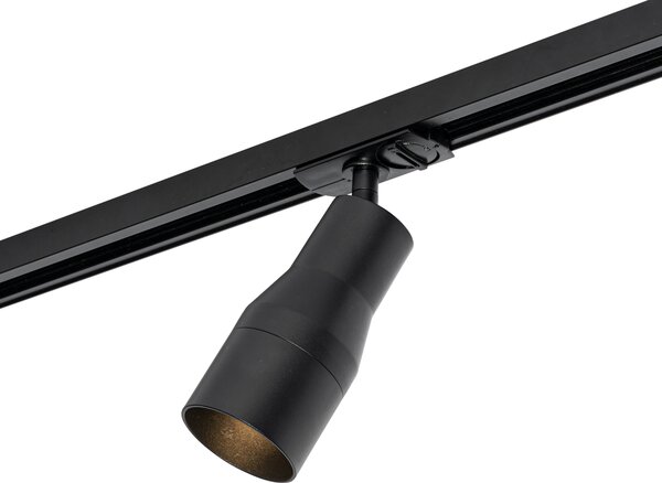 Spotlight modern negru pentru sistem de șine monofazat - Iconic Kohua