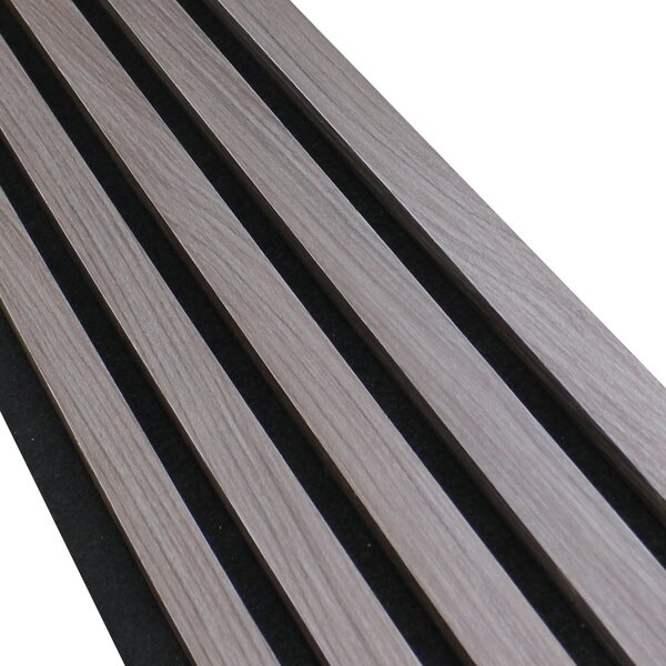 Riflaj Decorativ Tip Panou Acustic 20 cm Mocha