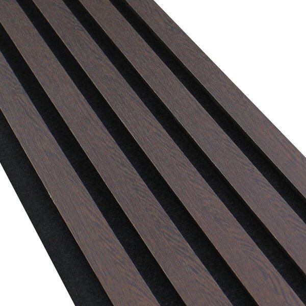 Riflaj Decorativ Tip Panou Acustic 20 cm Wenge