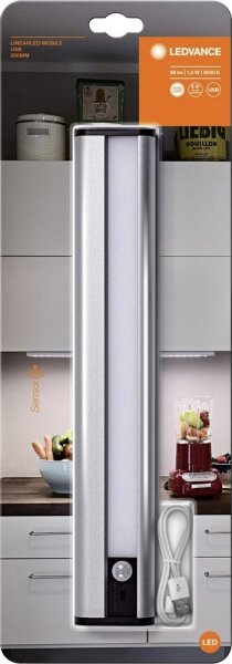 Ledvance - Lumină LED sub dulap cu senzor MOBILE LED/1,5W/5V