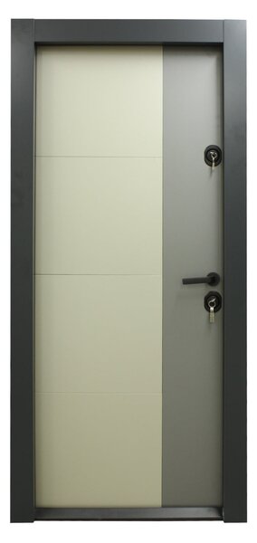 Ușă Alcobond S 703 Alb Dreapta