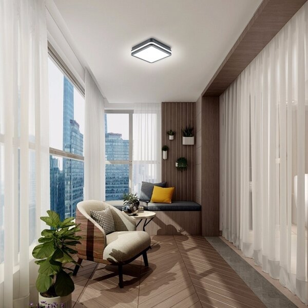 Corp de iluminat LED de exterior Brilagi BENE LED/18W/230V 22x22 cm IP54