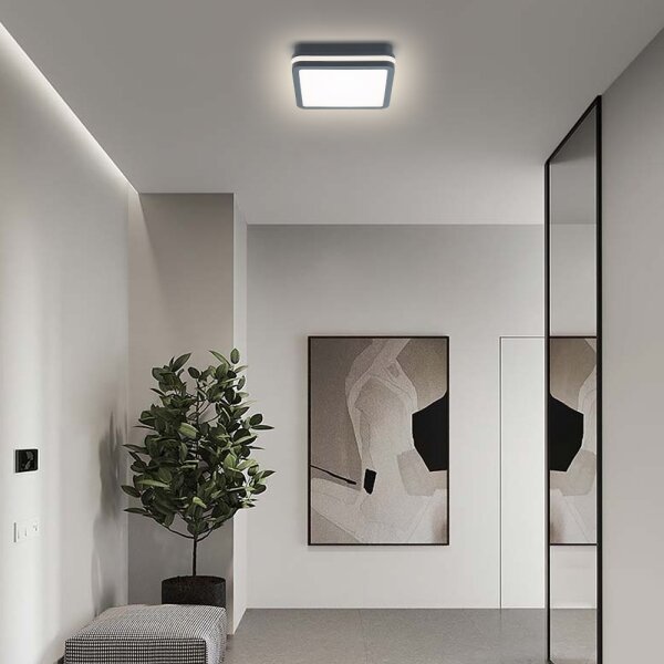 Corp de iluminat LED de exterior Brilagi BENE LED/18W/230V 22x22 cm IP54