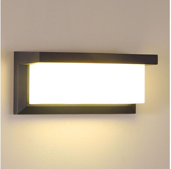 Aplică de exterior Brilagi BRICKY 12W/230V antracit IP54