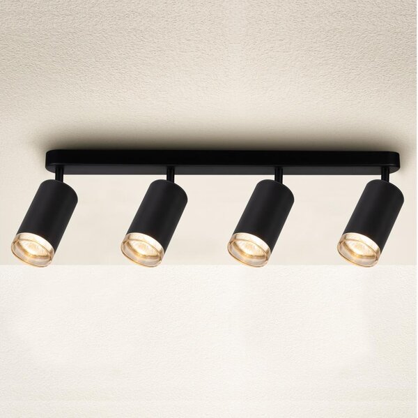Spot pentru baie Brilagi SELE 4xGU10/30W/230V IP44 negru