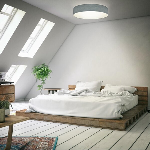 Plafonieră LED/20W/230V gri B.K. Licht 1393