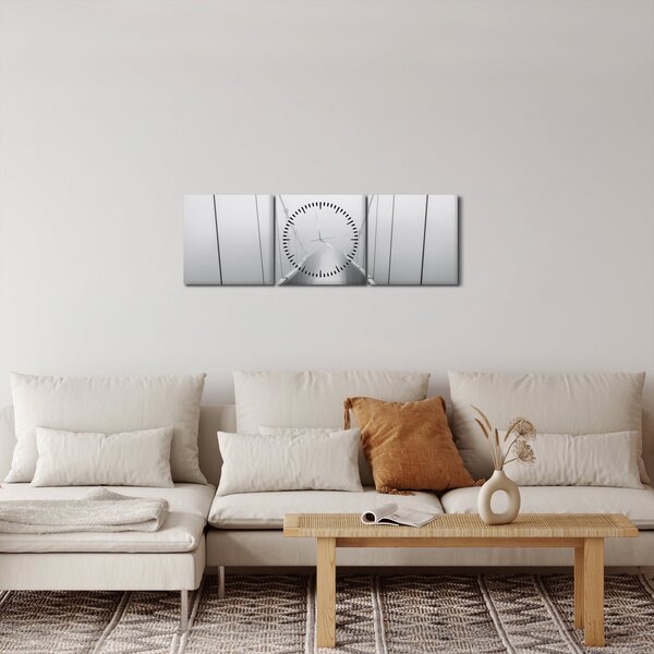 Tablou - Pod spre necunoscut (cu ceas) (90x30 cm)