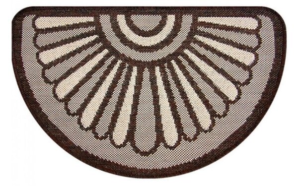 Covoras Intrare Antiderapant, Model 19163 91, Maro, Dimensiunea 50 x 80 cm 50x80