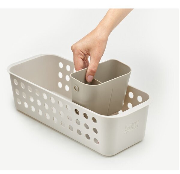 Organizator de baie bej EasyStore – Joseph Joseph