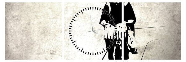 Tablou - Un sentiment de libertate (cu ceas) (90x30 cm)