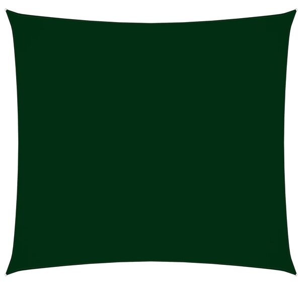 Parasolar, verde închis, 3,6x3,6 m, țesătură oxford, pătrat