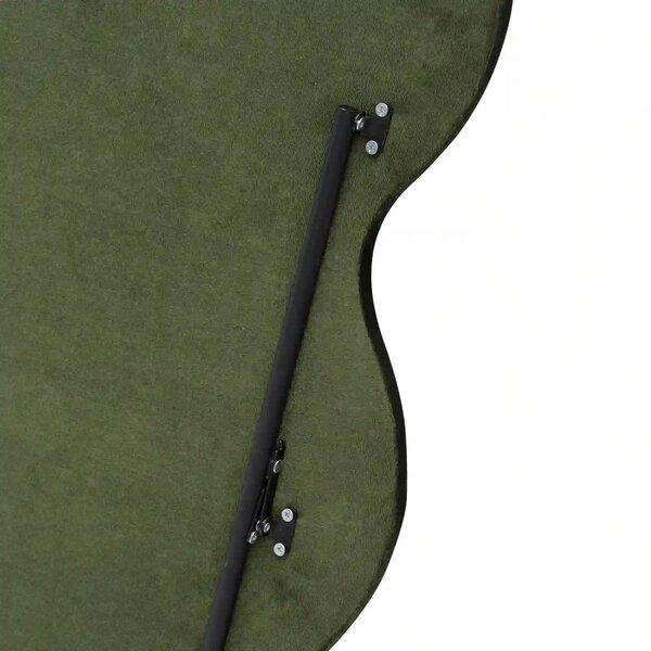 Oglinda CONFETTO, verde olive, stofa catifelata, 70x160 cm