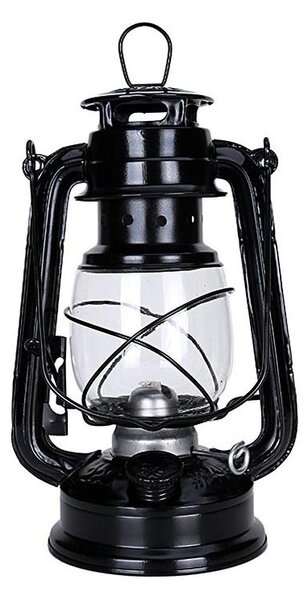Lampă cu gaz lampant Brilagi LANTERN 24,5 cm negru
