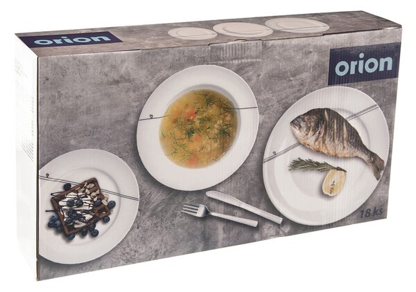 Serviciu de masă 18 buc. din porțelan – Orion