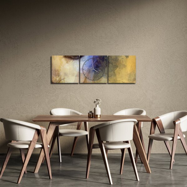 Tablou - Portretul femeii, desen (cu ceas) (90x30 cm)