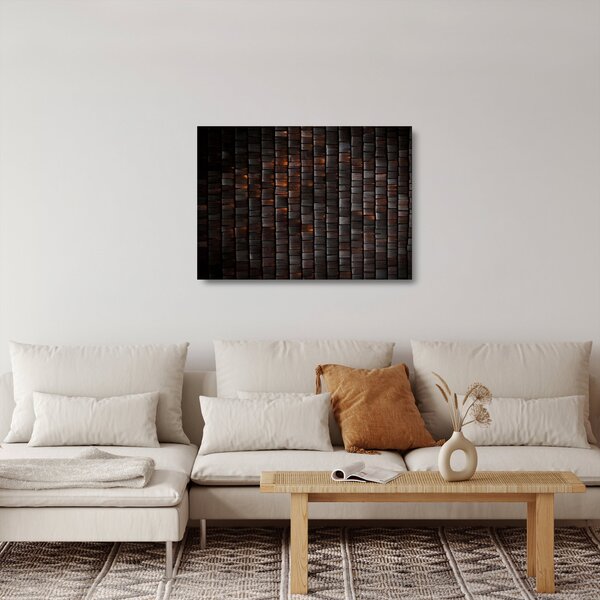 Tablou pe sticlă abstract modern (70x50 cm)