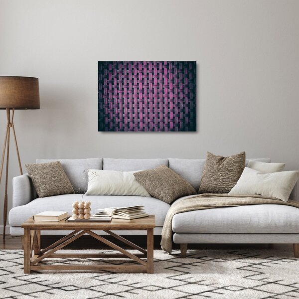 Tablou pe sticlă textura în mov (70x50 cm)