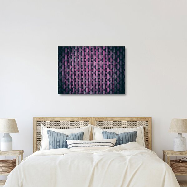 Tablou pe sticlă textura în mov (70x50 cm)