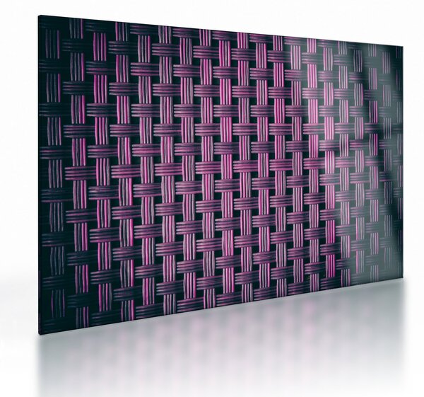 Tablou pe sticlă textura în mov (70x50 cm)