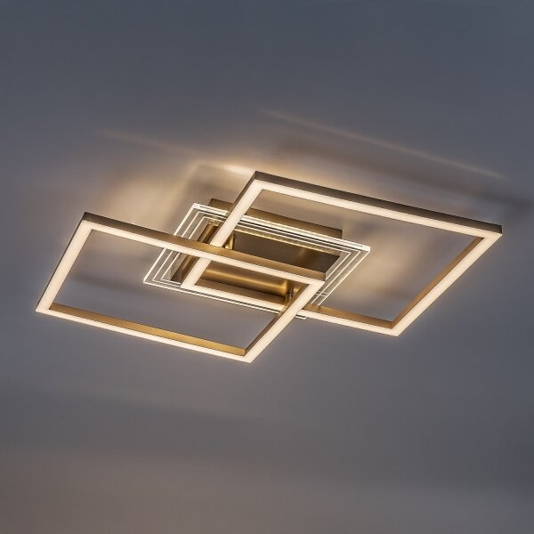 Rabalux 71489 - Plafonieră LED OTTAVIA LED/28W/230V 3000K 47x70 cm aurie
