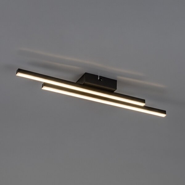 Rabalux 71490 - Plafonieră LED LIRIEN LED/12W/230V 4000K negru